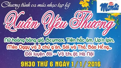 Mang xuân yêu thương về cho trẻ em khó khăn