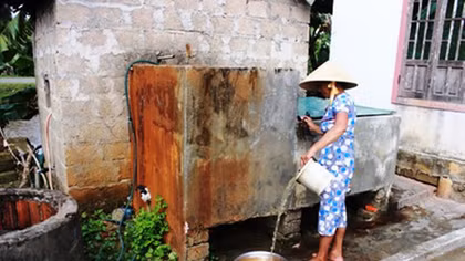 1.700 người đang vật vã khát nước sạch