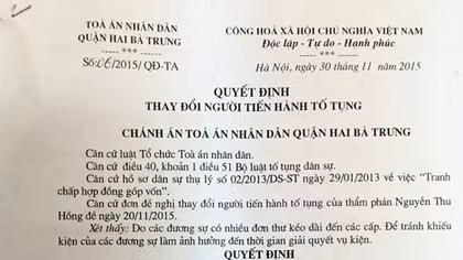 TAND quận Hai Bà Trưng cần giải quyết dứt điểm, tránh khiếu kiện kéo dài