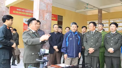 Thực nghiệm thành công dải sản phẩm do các doanh nghiệp Công an trực tiếp sản xuất 