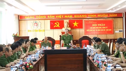 Hội thảo xây dựng Nghị định, Thông tư triển khai Luật Thi hành tạm giữ, tạm giam
