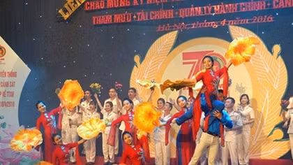 Kỷ niệm 70 năm truyền thống lực lượng Tài chính, Tham mưu, Hình sự, QLHC Công an Hà Nội 