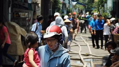 Hàng chục học sinh mầm non phải sơ tán khẩn cấp bởi họa hoạn