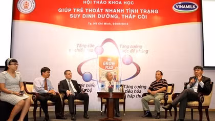25% trẻ em Việt Nam dưới 5 tuổi bị suy dinh dưỡng