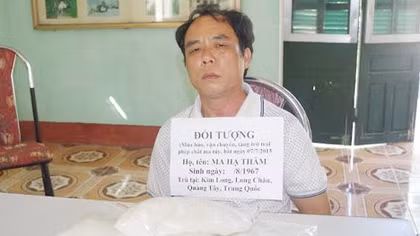Bắt đối tượng người Trung Quốc vận chuyển 4kg ma túy