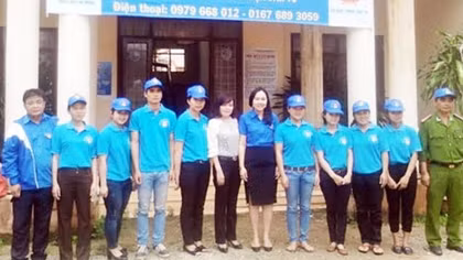 Ra mắt Đội thanh niên ứng cứu nhanh TNGT trên đường Hồ Chí Minh