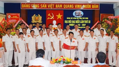 Đại hội đại biểu Đảng bộ Công an tỉnh Trà Vinh