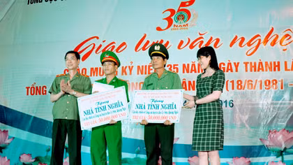 Mời chung tay xây dựng 70 nhà tình nghĩa tặng CBCS Công an