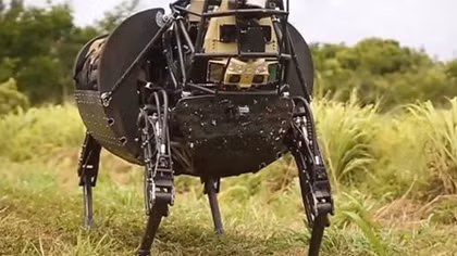 Nga phát triển thành công robot hình thái sinh học chiến đấu