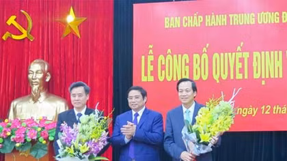 Đồng chí Nguyễn Quang Dương giữ chức Bí thư Đảng ủy Khối các cơ quan Trung ương