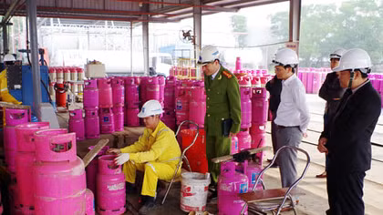 Nhiều cơ sở sản xuất, kinh doanh khí hóa lỏng ở Hải Phòng chưa đảm bảo an toàn