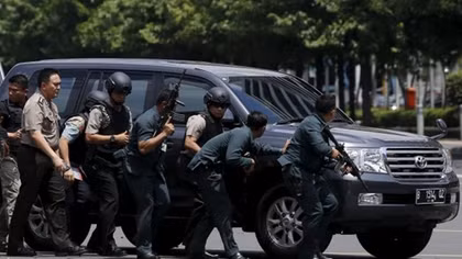IS đứng đằng sau loạt vụ nổ và đấu súng ở Indonesia