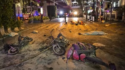 Nổ bom ở thủ đô Bangkok, hơn 100 người thương vong