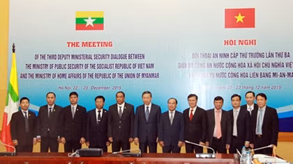 Tăng cường phòng chống tội phạm giữa Việt Nam và Myanma 