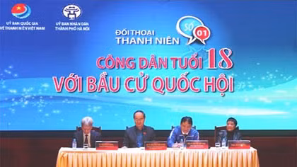 Đối thoại công dân tuổi 18 với bầu cử Quốc hội