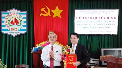 Bổ nhiệm sai quy trình, Giám đốc Sở Giáo dục & Đào tạo Bình Định bị “tuýt còi”