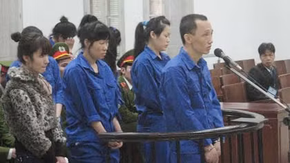 Nuôi gái bán ma túy, chồng tử hình, vợ chung thân