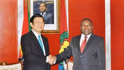 Chủ tịch nước Trương Tấn Sang kết thúc tốt đẹp chuyến thăm Cộng hòa Mozambique
