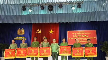 Bế mạc Hội thao Tổng cục Chính trị CAND khu vực phía Nam