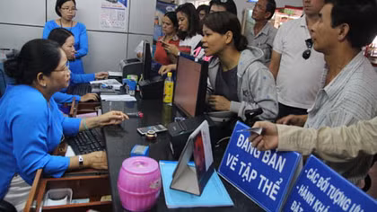 Tiện ích với vé tàu điện tử