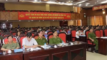 Tập huấn triển khai Quyết định của Chủ tịch nước về đặc xá 2015