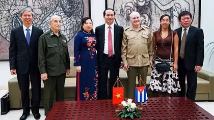 Bộ trưởng Trần Đại Quang thăm chính thức Cộng hòa Cuba
