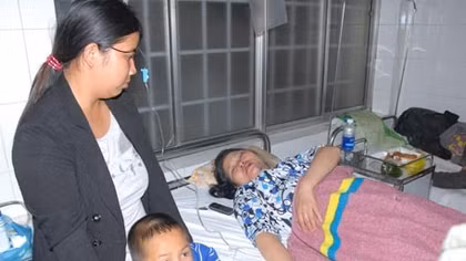 Một phụ nữ bị chồng bạo hành dã man trong nhiều năm