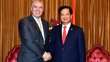 Thủ tướng Nguyễn Tấn Dũng tiếp Hoàng tử Andrew