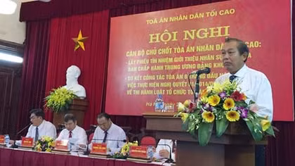 Rà soát, xem xét 29 trường hợp kêu oan có mức phạt tù từ 20 năm, chung thân hoặc tử hình