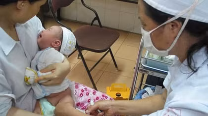 Chỉ có hơn 78% trẻ em tiêm phòng viêm gan B