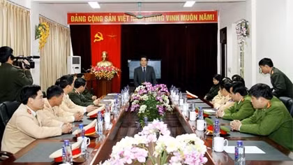 Khen thưởng Công an tỉnh Lào Cai trong chuyên án thu giữ 30 bánh heroin