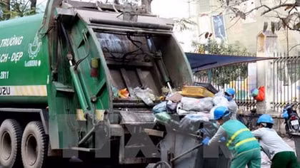 Hà Nội có thêm công trình xử lý rác theo công nghệ Nhật Bản