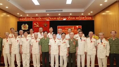 Gặp mặt cán bộ Thanh tra Công an nhân dân qua các thời kỳ