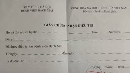 Cần siết chặt nạn mua bán giấy tờ bệnh viện giả