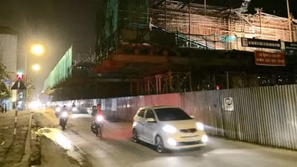 Bài 2: Đêm không yên tĩnh trên công trường thi công đường sắt đô thị 