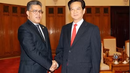 Thủ tướng Nguyễn Tấn Dũng tiếp Phó Tổng thống Venezuela