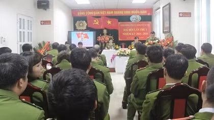 Đảng ủy Cảnh sát PCCC TP Hà Nội tổ chức thành công đại hội điểm