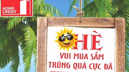 Trúng thưởng chuyến du lịch hè cùng Home Credit