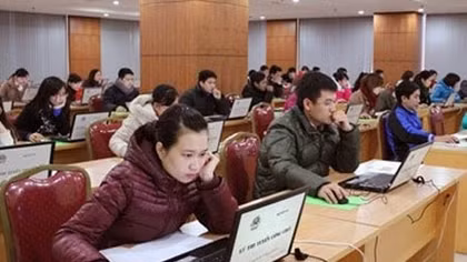 Hà Nội: Gần 4.000 thí sinh thi công chức, chỉ đỗ hơn 200 người