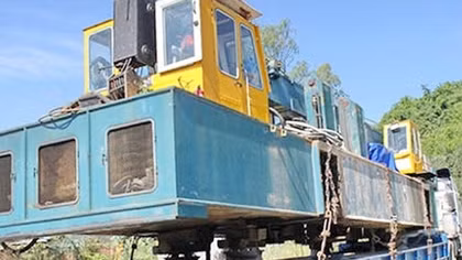 Phát hiện xe chở thiết bị vượt tải trọng cho phép gần 45 tấn 
