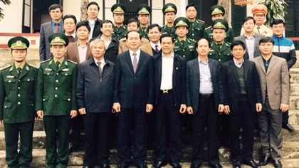 Bộ trưởng Trần Đại Quang thăm và làm việc tại Hà Tĩnh