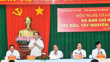Đảm bảo QP-AN, thúc đẩy phát triển KT-XH tại ba vùng Tây Bắc, Tây Nguyên và Tây Nam Bộ
