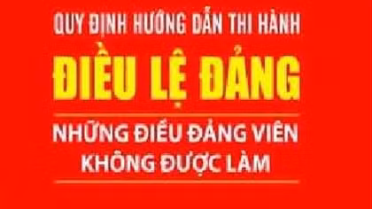 Bốn năm kỷ luật 622 đảng viên