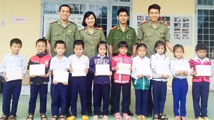 Công an Kon Tum với nhiều hoạt động tình nghĩa