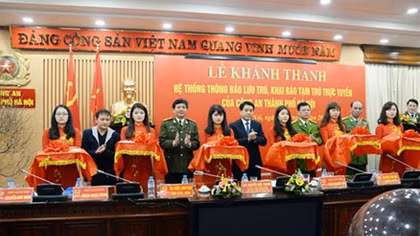 Người dân sẽ khai báo lưu trú, tạm trú trực tuyến qua mạng