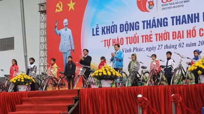 3.000 đoàn viên, thanh niên tham gia Lễ khởi động Tháng Thanh niên