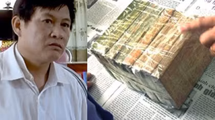 Chủ tịch hội nông dân xã bị bắt cùng 8 bánh heroin