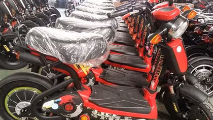 Miễn lệ phí trước bạ xe máy điện chưa đăng ký đến hết 30/6/2016