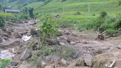Tìm thấy một nạn nhân bị lũ quét tại Hà Giang