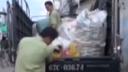 Tân dược giấu trong xe chở phế liệu